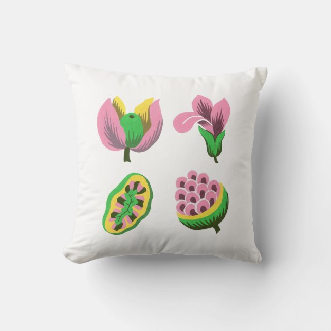 Flowers & Fruits Cushion (Front)