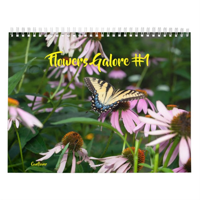 Flowers Galore #1 Calendar (Cover)