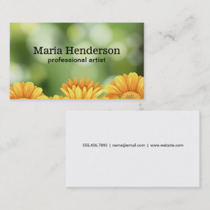 Flowers Garden Business Card