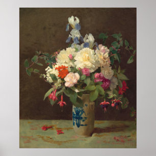 Flowers - George Cochran Lambdin Fine Art Poster