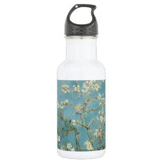 Flowers Gogh Branches Almond Blossoms Nature 532 Ml Water Bottle