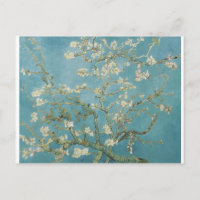 Flowers Gogh Branches Almond Blossoms Nature