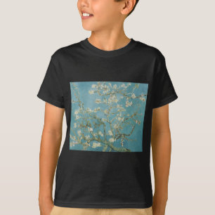 Flowers Gogh Branches Almond Blossoms Nature T-Shirt