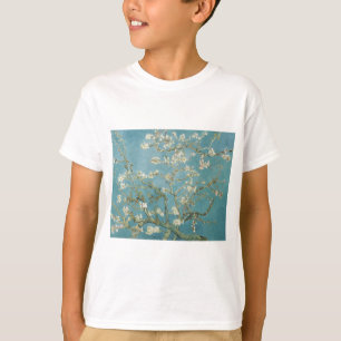 Flowers Gogh Branches Almond Blossoms Nature T-Shirt