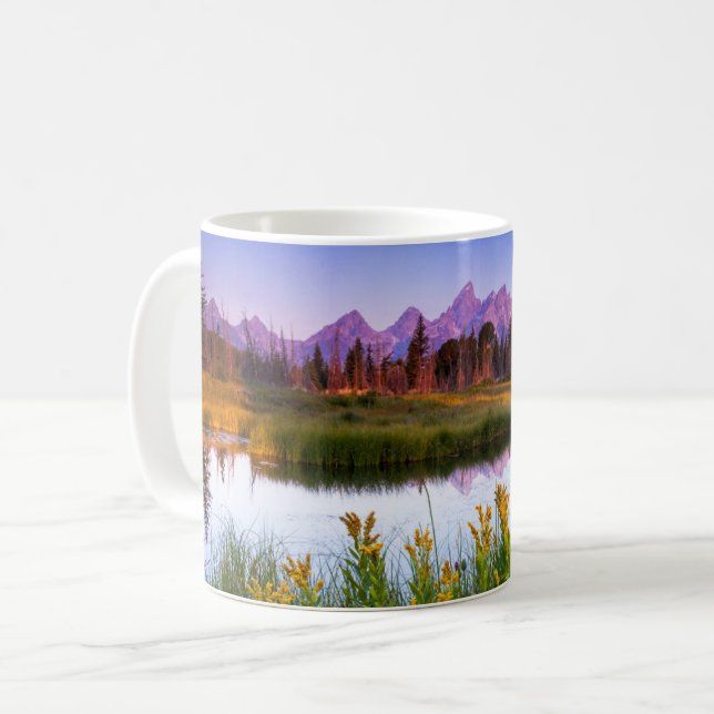 Flowers | Grand Teton National Park, Wyoming Coffee Mug (Front Left)
