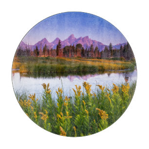 Flowers Grand Teton National Park, Wyoming Cutting Board