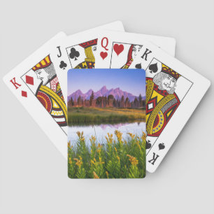 Flowers   Grand Teton National Park, Wyoming Playing Cards