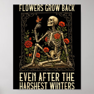 Flowers grow back even after harshest winterFlower Poster