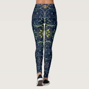 Flowers Guitar Leggings