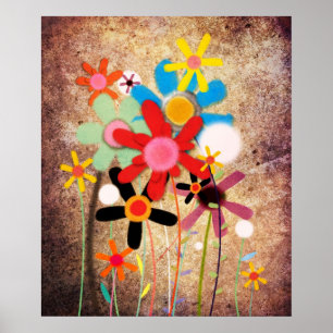 Flowers Handmade Poster