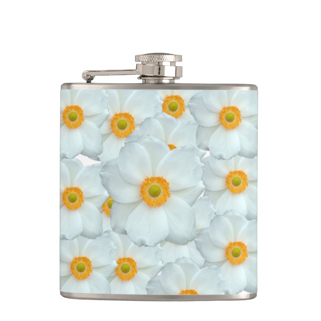 FLOWERS HIP FLASK (Front)