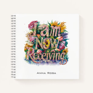 *~* Flowers I AM NOW RECEIVING 20 AP85 Manifesting Notebook