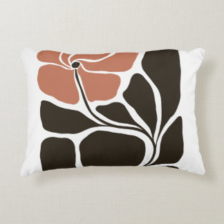 Flowers Illustration Artwork Decorative Cushion