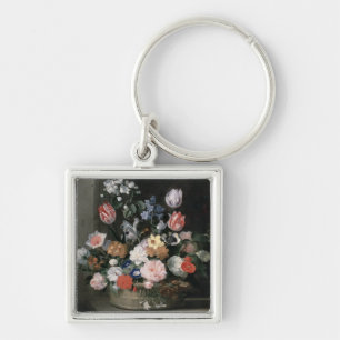 Flowers in a Basket, 1650-56 Key Ring