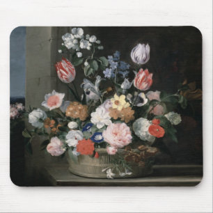 Flowers in a Basket, 1650-56 Mouse Pad