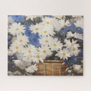 Flowers in a Basket Jigsaw Puzzle