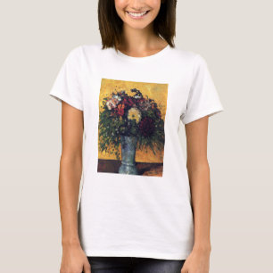 Flowers In a Blue Vase - Paul Cezanne - c1877 T-Shirt