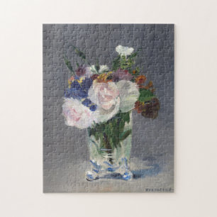 Flowers in a Crystal Vase   Édouard Manet Jigsaw Puzzle