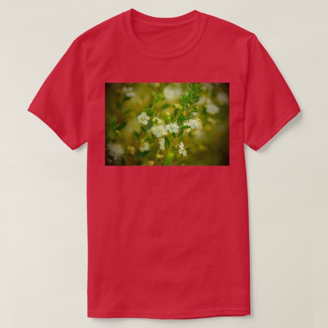 Flowers in a garden soft focus 2 T-Shirt (Design Front)
