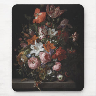 Flowers in a Glass Vase, 1704 Mouse Pad