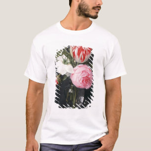 Flowers in a glass vase T-Shirt