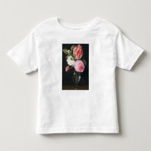 Flowers in a glass vase toddler T-Shirt
