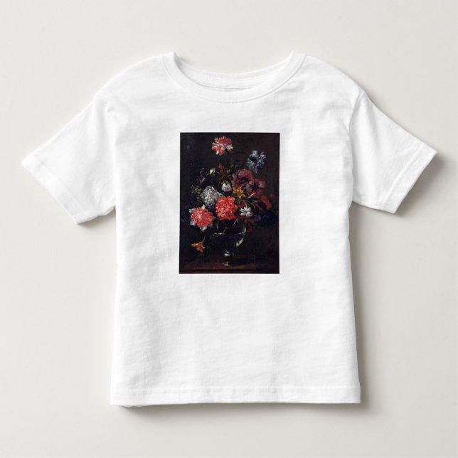Flowers in a Glass Vase Toddler T-Shirt (Front)