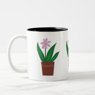 Flowers in a pot Mug