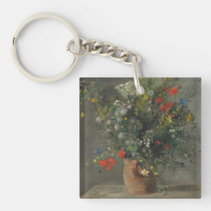 Flowers in a Vase, c.1866 Key Ring