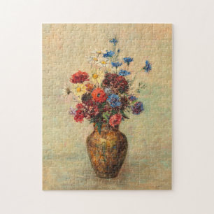 Flowers in a Vase, c.1910 Jigsaw Puzzle