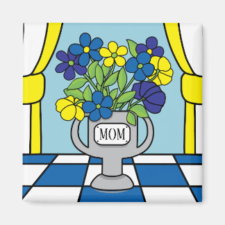 Flowers in a Vase Magnet