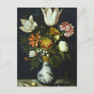 Flowers in a Vase Postcard