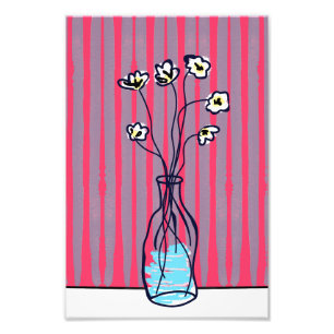Flowers In A Vase Poster