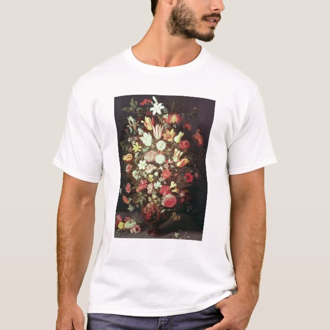 Flowers in a vase T-Shirt (Front)