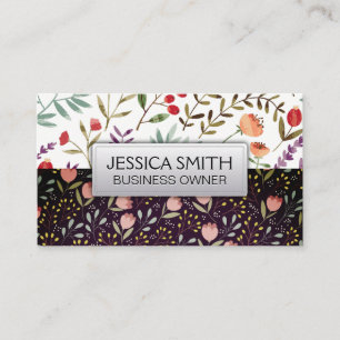 Flowers in Bloom Business Card