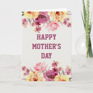 Flowers in Bloom Mother's Day Card