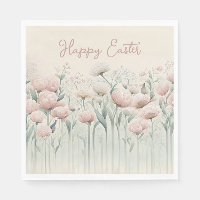 Flowers in Bloom Napkin (Front)