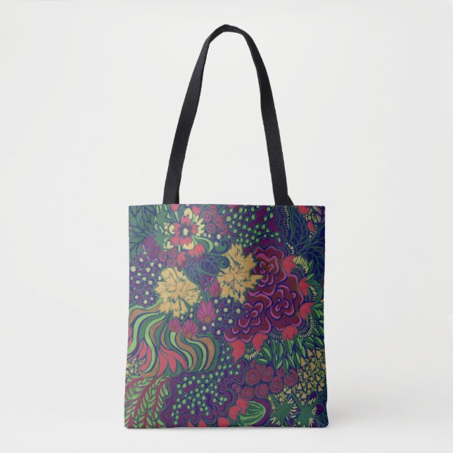 Flowers in Bloom Tote Bag (Front)