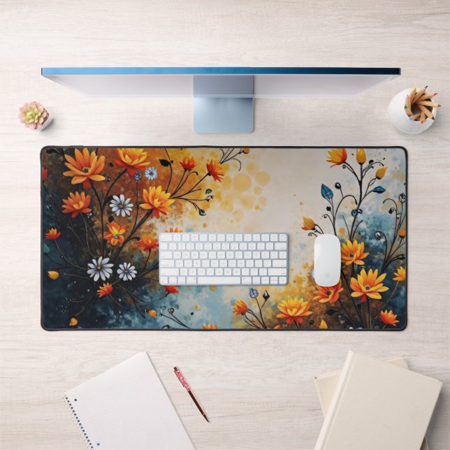 Flowers in Celebration Desk Mat (Office 1)