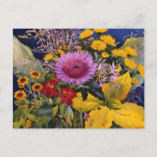 Flowers in December 2005 Postcard