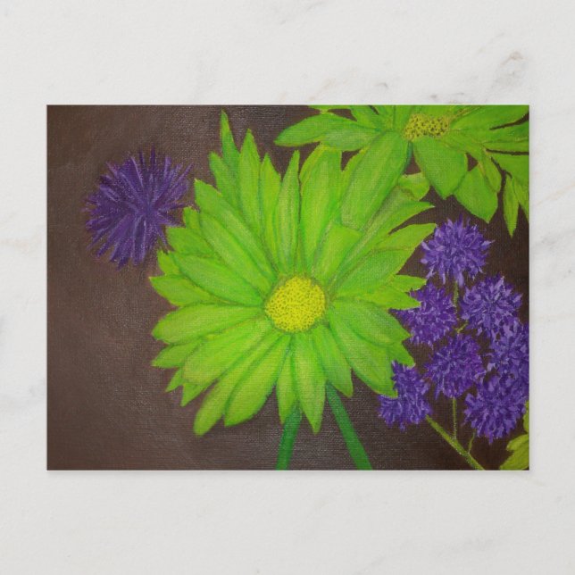 Flowers in Garden Postcard (Front)