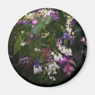 Flowers In Multi Colors Magnet
