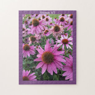 Flowers In Stowe Vermont Jigsaw Puzzle