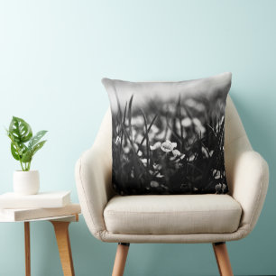 Flowers in the field in spring cushion
