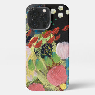Flowers in the Night iPhone case