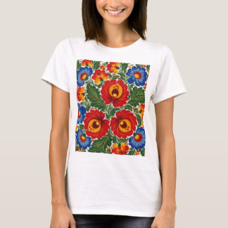 Flowers in the Ukrainian Petrykivsky Style T-Shirt