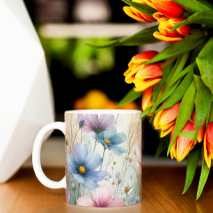Flowers In The Wild Coffee Mug