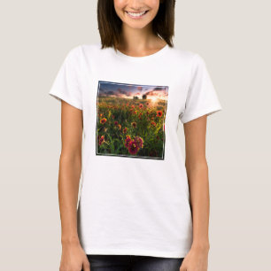 Flowers   Indian Blanket Wildflower Texas T-Shirt