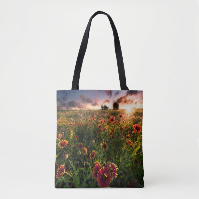 Flowers | Indian Blanket Wildflower Texas Tote Bag (Front)