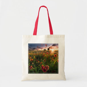 Flowers Indian Blanket Wildflower Texas Tote Bag